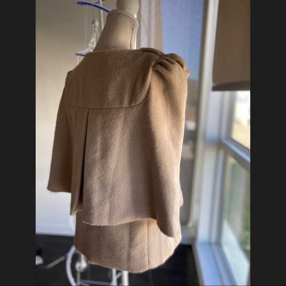 Anthro Ryu Bow Cape Jacket - Picture 2 of 4